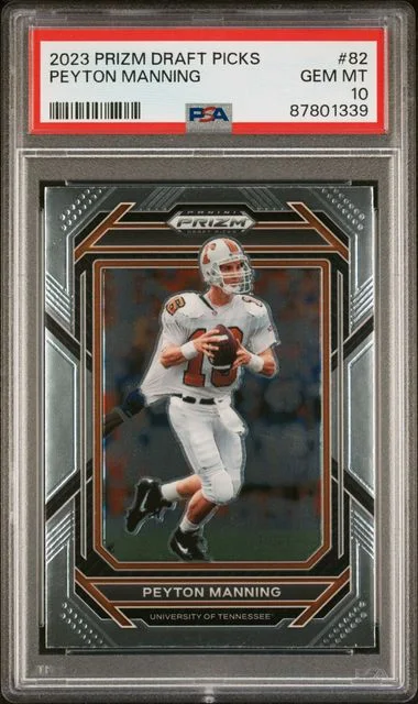 2023 Panini Prizm Draft Picks Peyton Manning #82 card image