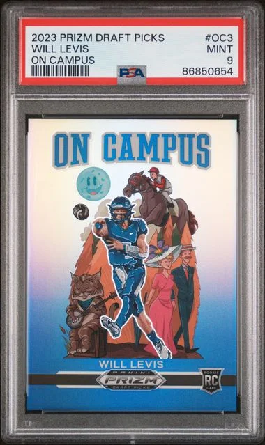 2023 Panini Prizm Draft Picks Will Levis On Campus #OC3 card image