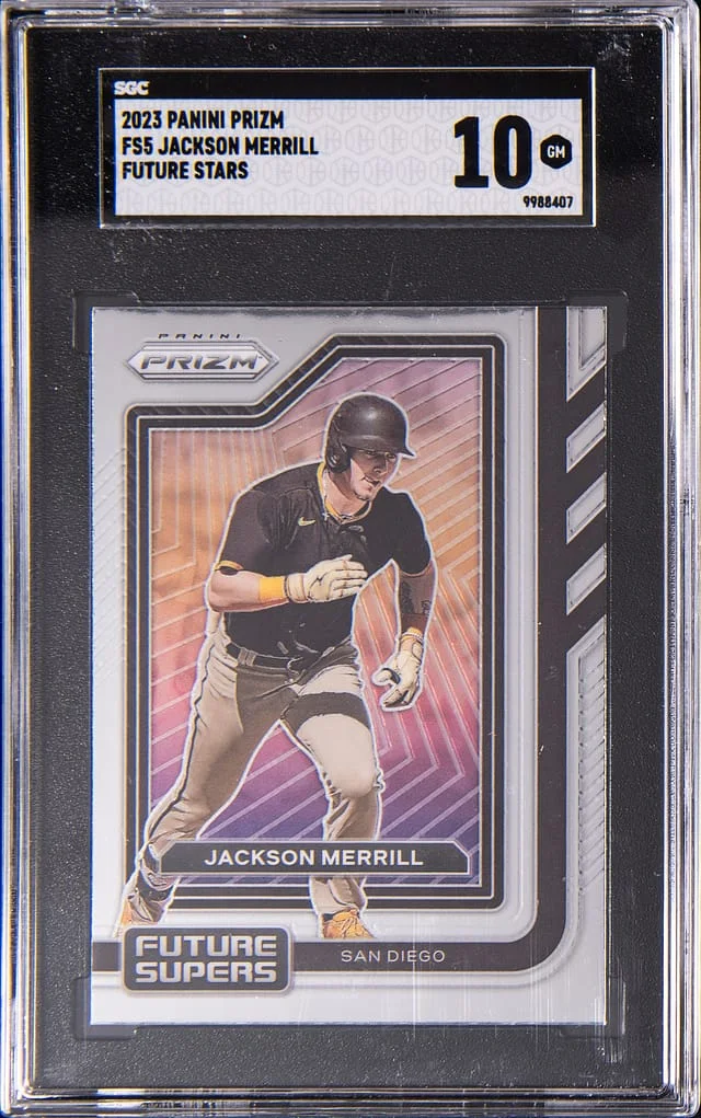 2023 Panini Prizm Jackson Merrill Future Stars #FS5 card image