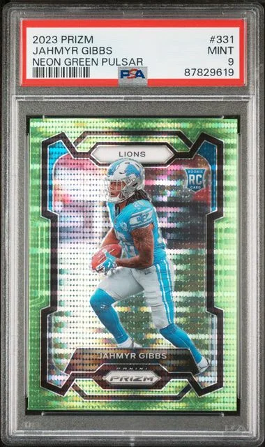 2023 Panini Prizm Jahmyr Gibbss Disco #331 card image