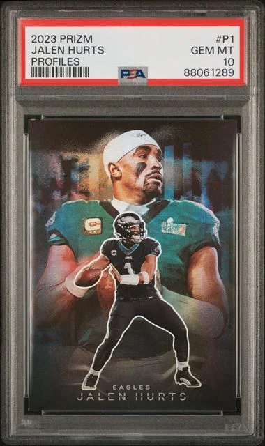 2023 Panini Prizm Jalen Hurts Profiles #P1 card image