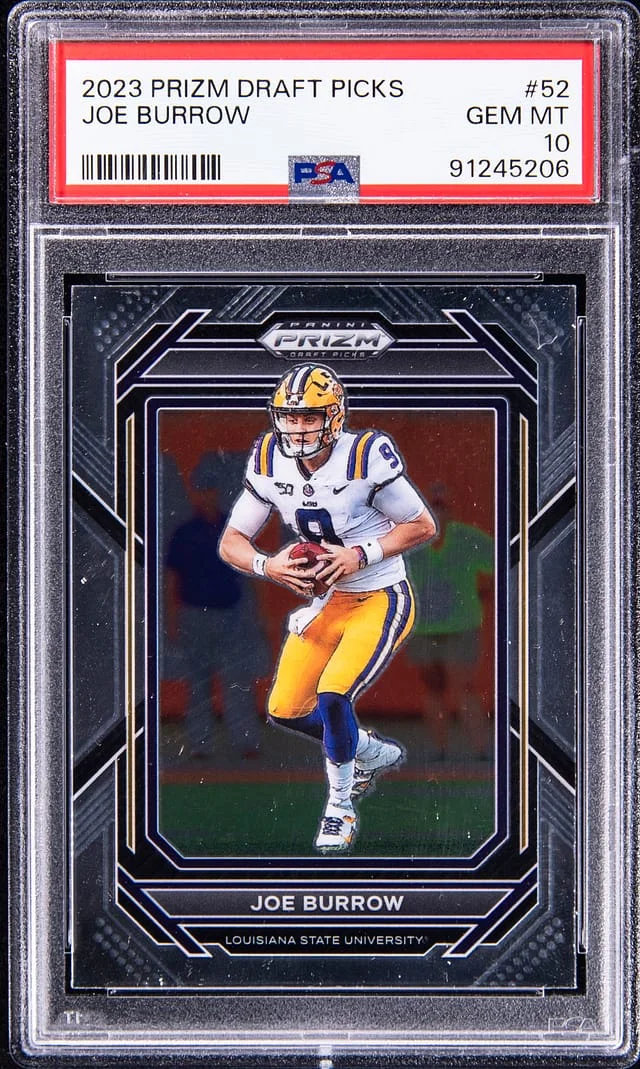 2023 Panini Prizm Joe Burrow #52 card image