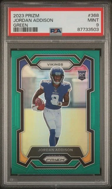2023 Panini Prizm Jordan Addison Green #368 card image