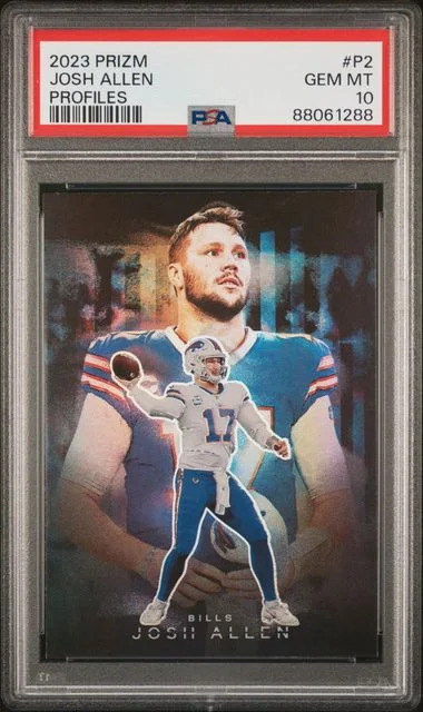 2023 Panini Prizm Josh Allen Profiles #P2 card image