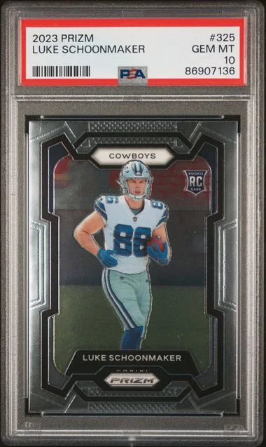 2023 Panini Prizm Luke Schoonmaker #325 card image