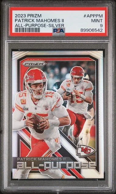 2023 Panini Prizm Patrick Mahomes II All-Purpose Silver #APP-PM card image