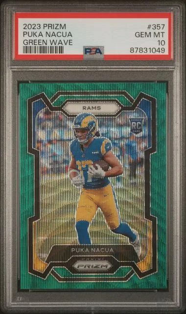 2023 Panini Prizm Puka Nacua Disco #357 card image