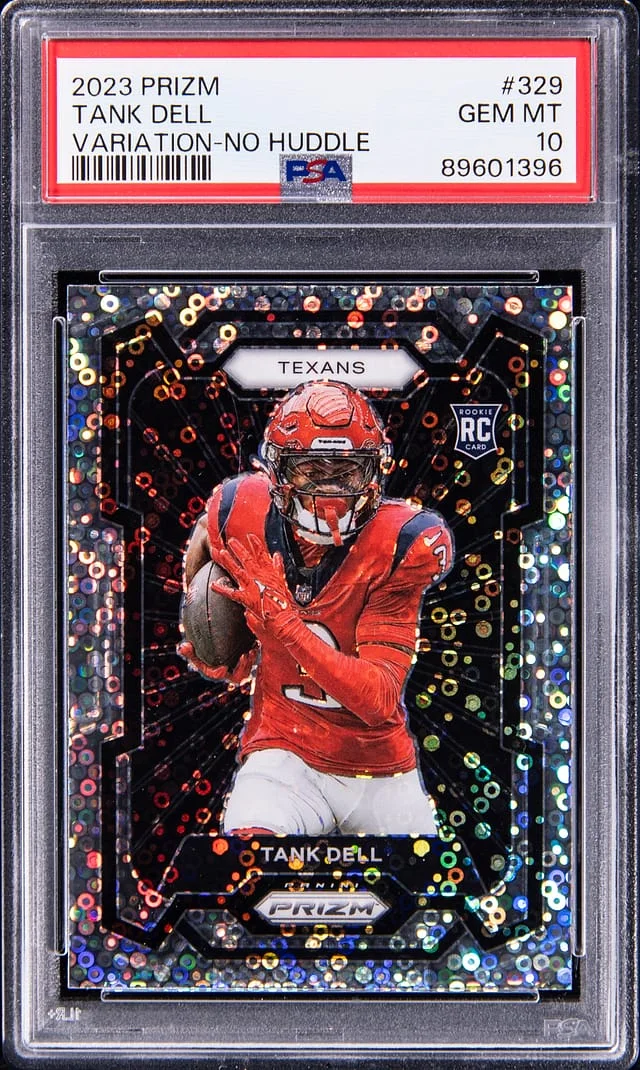 2023 Panini Prizm Tank Dell Variation No Huddle #329 card image