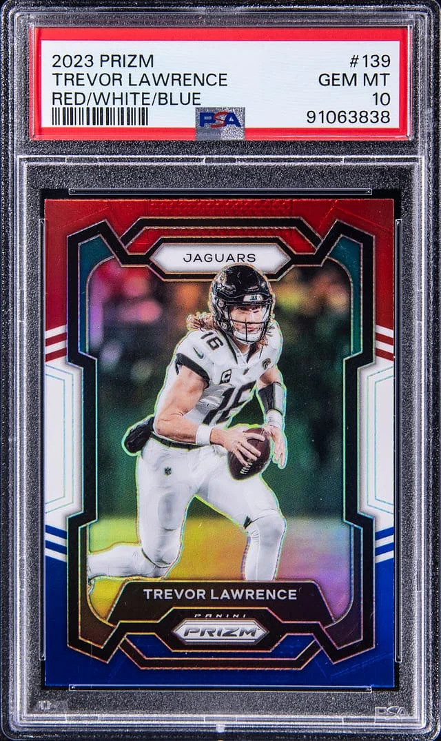 2023 Panini Prizm Trevor Lawrence Autograph #139 card image