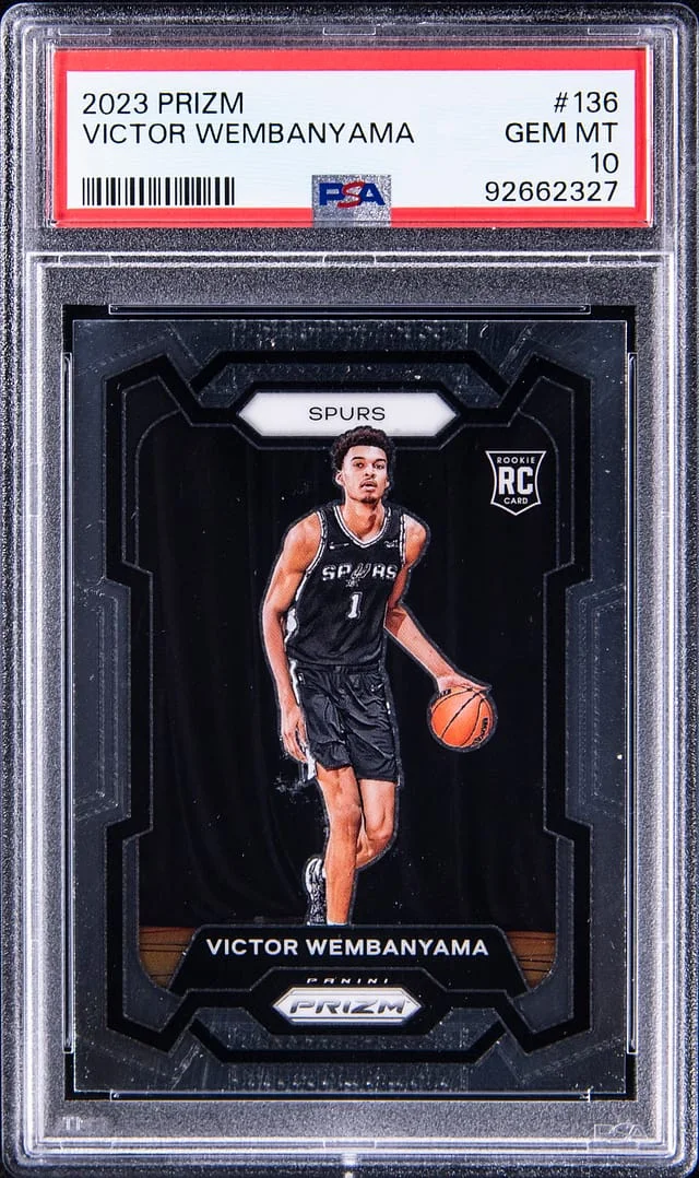 2023 Panini Prizm Victor Webanyama #136 card image
