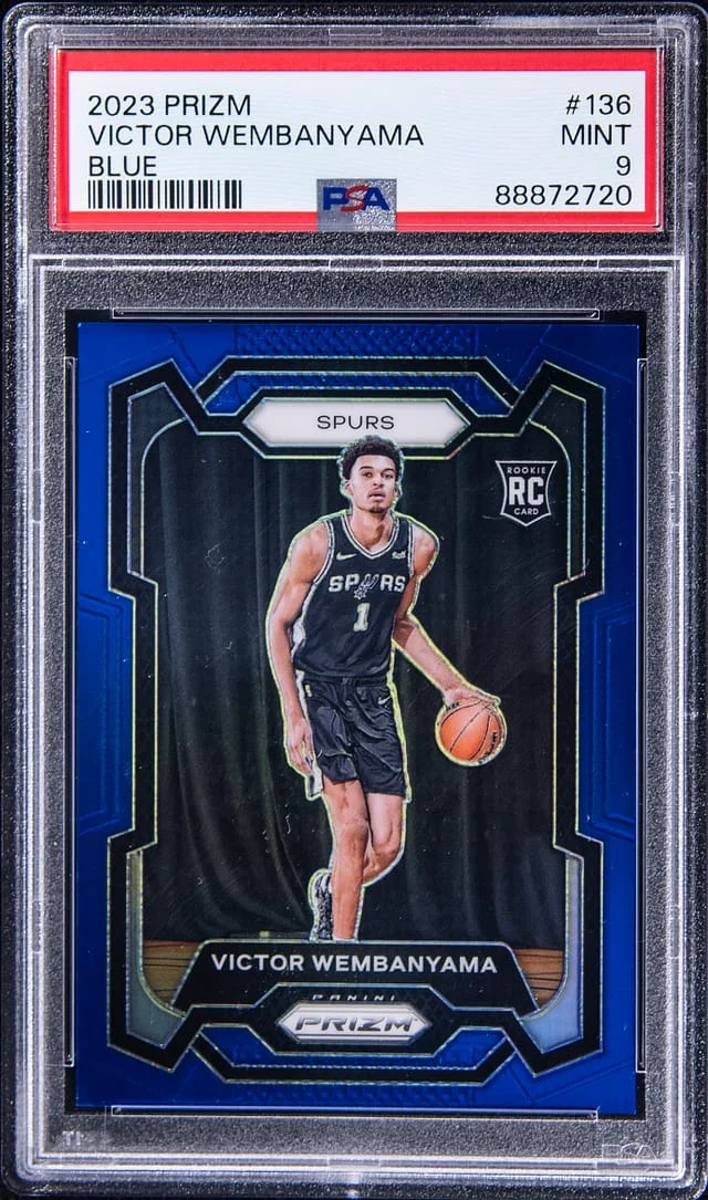 2023 Panini Prizm Victor Wembanyama Silver #136 card image