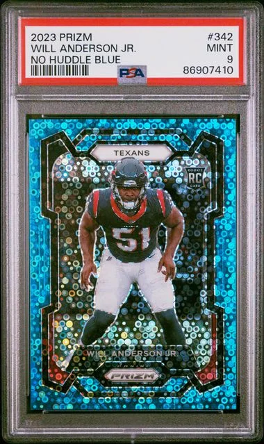 2023 Panini Prizm Will Anderson Jr. Red Wave #342 card image