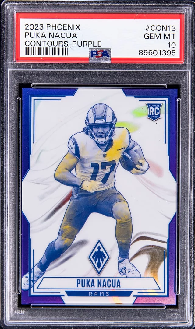 2023 Panini Puka Nacua Phoenix Contours #CON13 card image