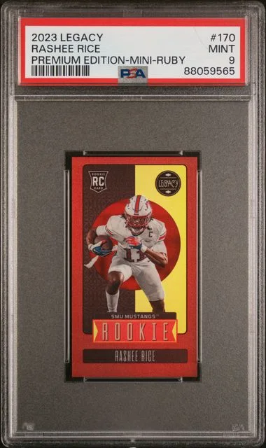 2023 Panini Rashee Rice Legacy Premium Edition-Mini-Ruby #170 card image
