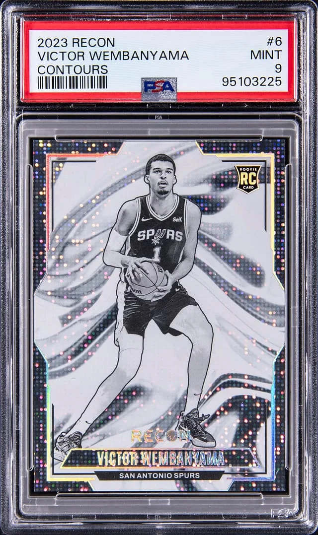 2023 Panini Recon Victor Wembanyama Contours #6 card image