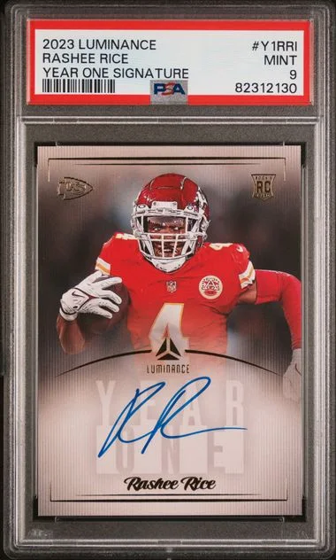 2023 Panini Rice Luminance Year One Signatures #Y1-RRIRashee card image