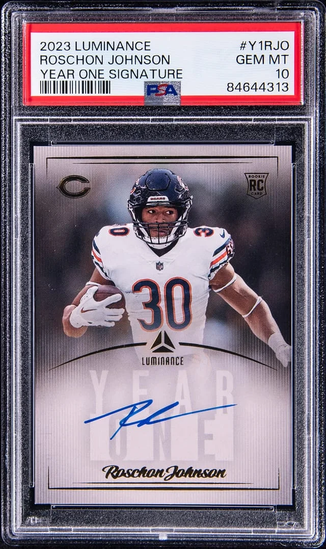 2023 Panini Roschon Johnson Luminance Year One Signature #Y1RJO card image