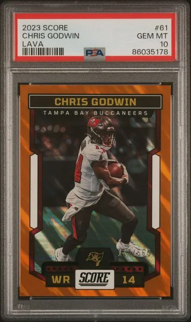 2023 Panini Score Chris Godwin Lava #61 card image