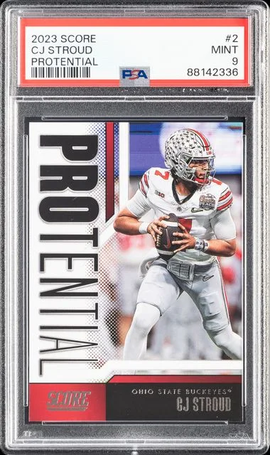 2023 Panini Score C.J. Stroud Protential #2 card image