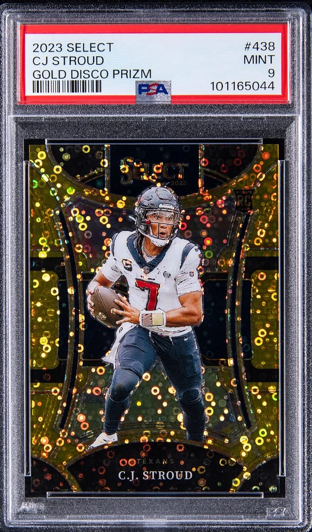 2023 Panini Select CJ Stroud Black Prizm #438 card image