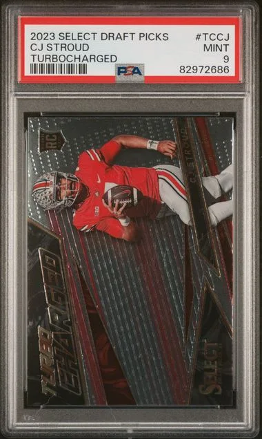 2023 Panini Select Draft Picks Select Turbocharged Tccj Cj Stroud #no-number card image