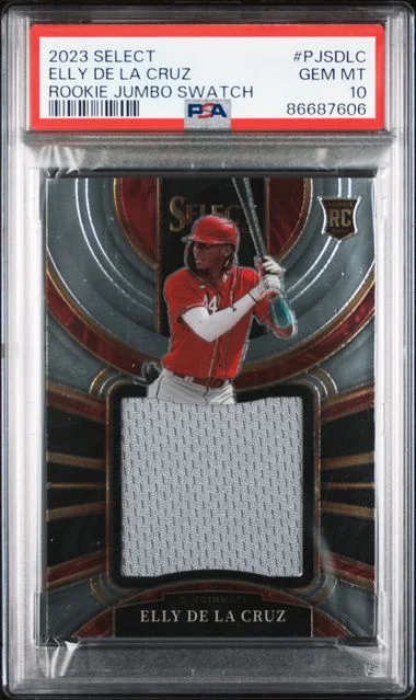 2023 Panini Select Elly De La Cruz Jumbo Swatch #PJSDLC card image