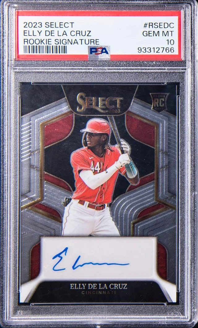 2023 Panini Select Elly De La Cruz Signatures #RSEDC card image