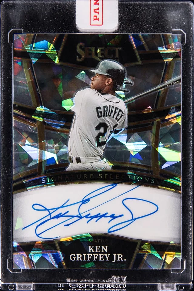 2023 Panini Select Ken Griffey Jr. Prizm Signature Selections #SS-GJ card image