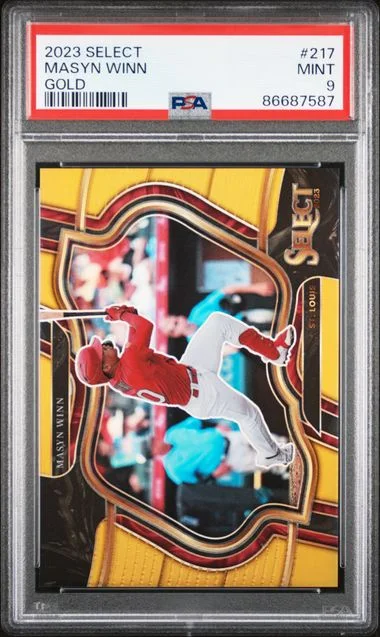 2023 Panini Select Masyn Winn Gold #217 card image