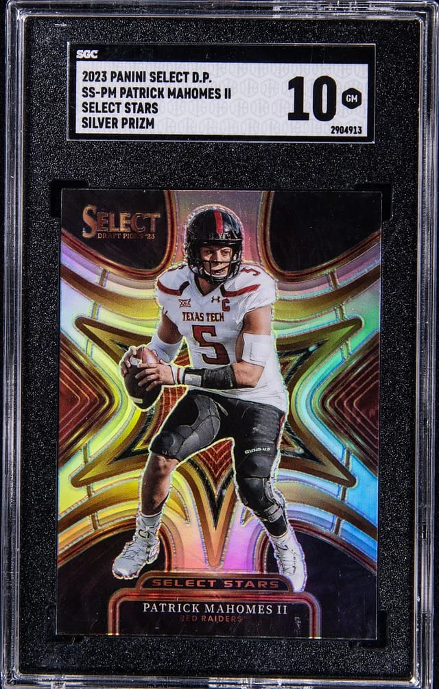 2023 Panini Select Patrick Mahomes II Select Stars Silver #SS-PM card image