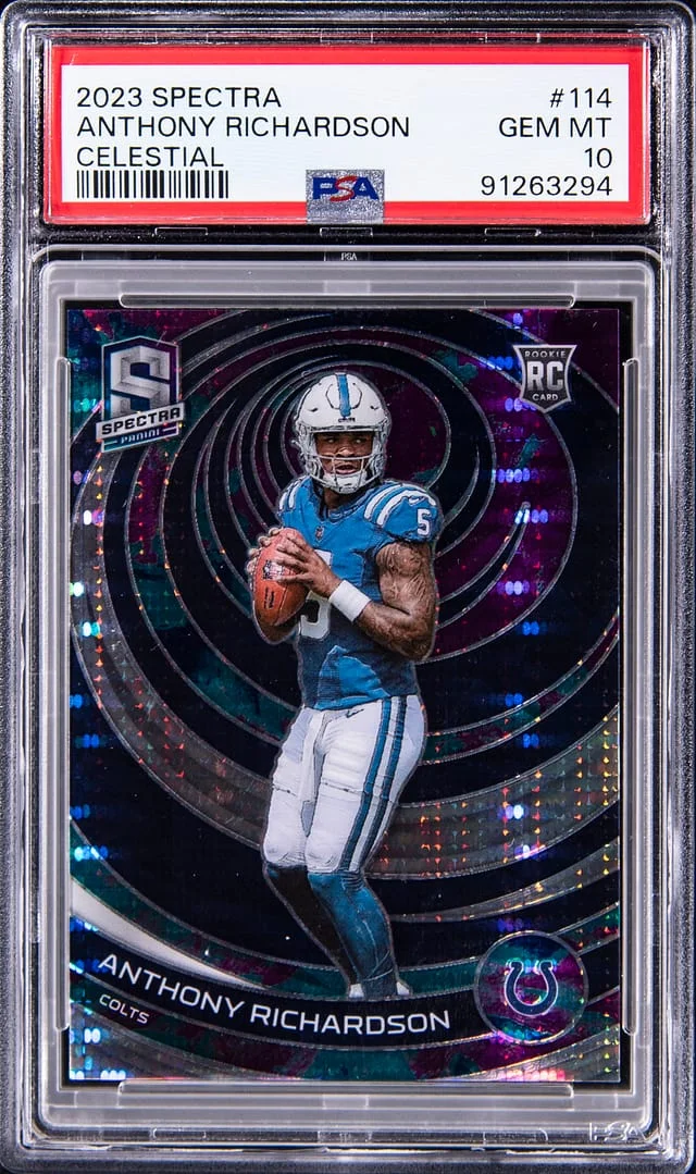 2023 Panini Spectra Anthony Richardson Celestial #114 card image