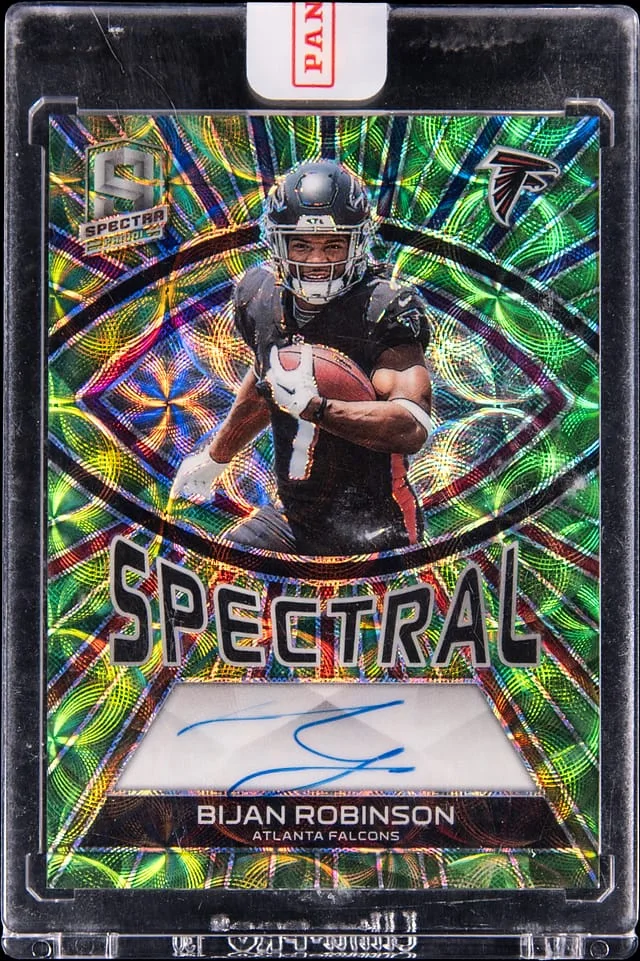 2023 Panini Spectra Bijan Robinson Spectral #SS-BR card image