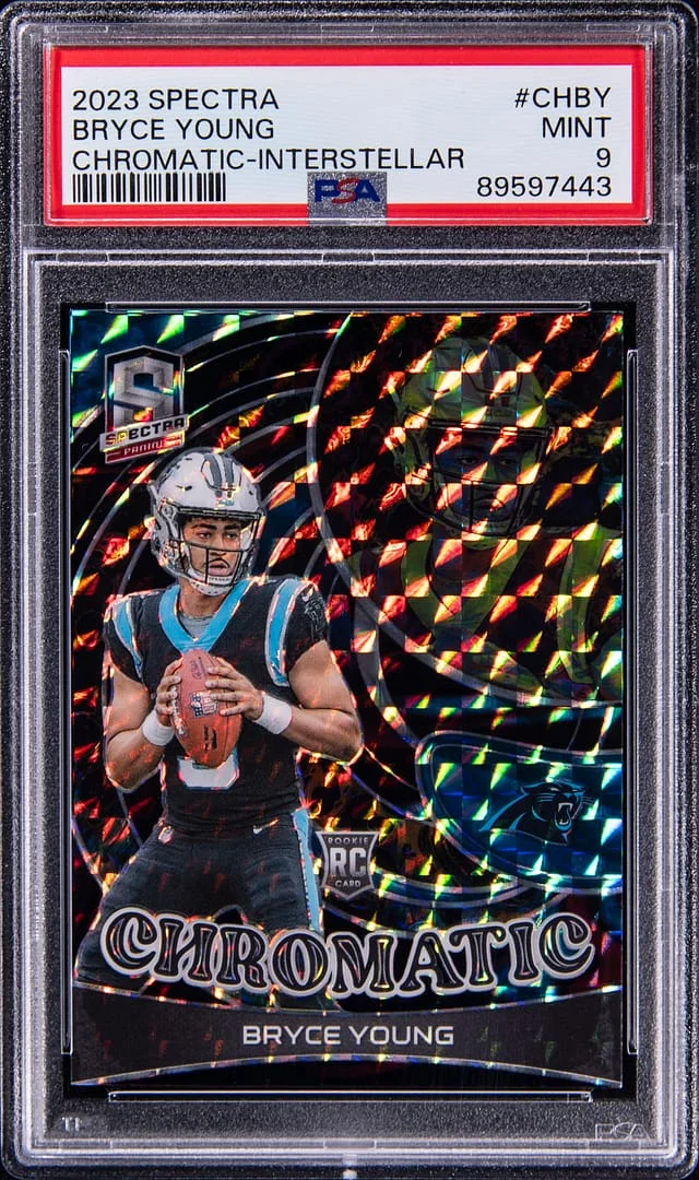 2023 Panini Spectra Bryce Young Chromatic Interstellar #CH-BY card image