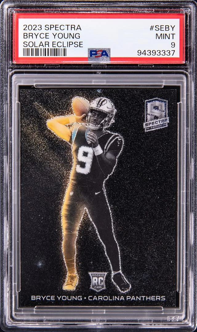 2023 Panini Spectra Bryce Young Solar Eclipse #SEBY card image