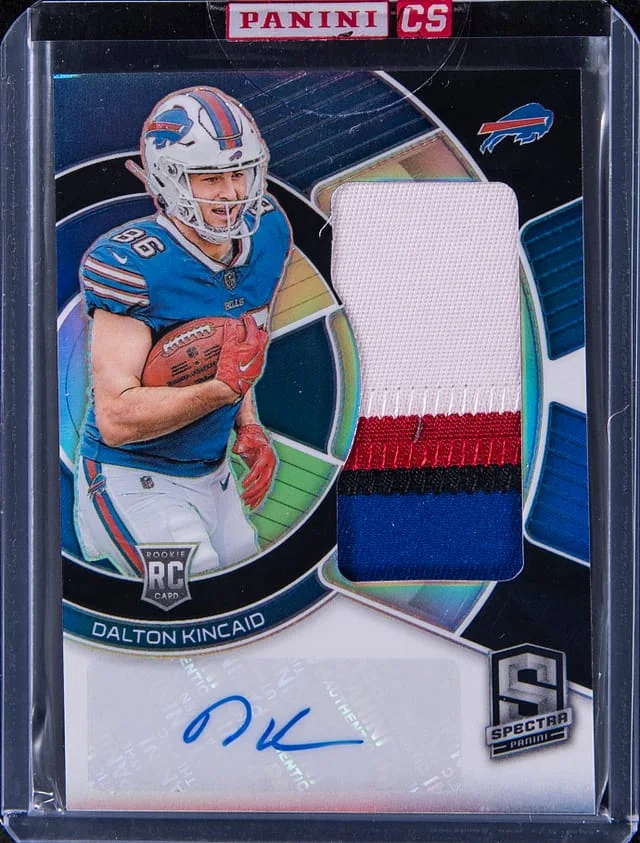 2023 Panini Spectra Dalton Kincaid Autograph #RAD-DKI card image