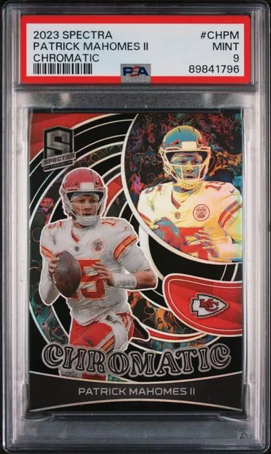 2023 Panini Spectra Patrick Mahomes II Chromatic #CHPM card image