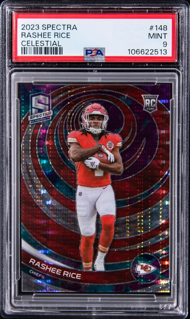 2023 Panini Spectra Rashee Rice Celestial #148 card image