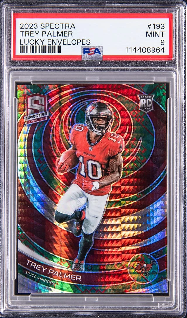 2023 Panini Spectra Trey Palmer Lucky Envelopes #193 card image
