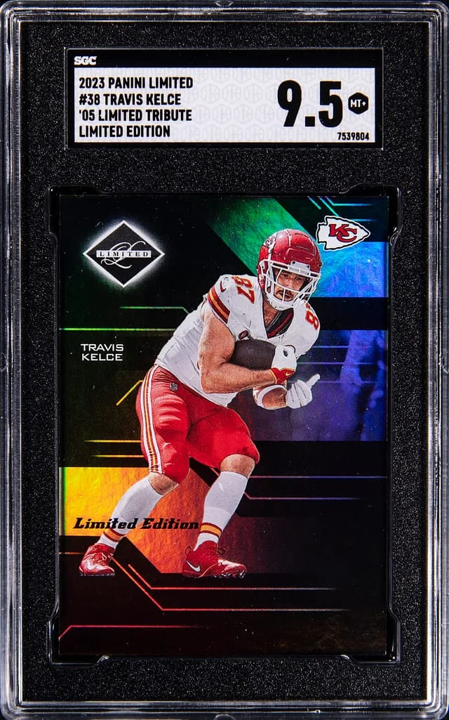 2023 Panini Travis Kelce Limited '05 Limited Tribute-Limited Edition #38 card image