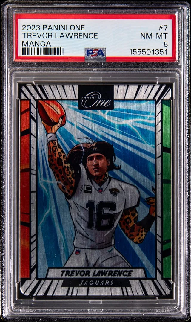2023 Panini Trevor Lawrence One Manga #7 card image