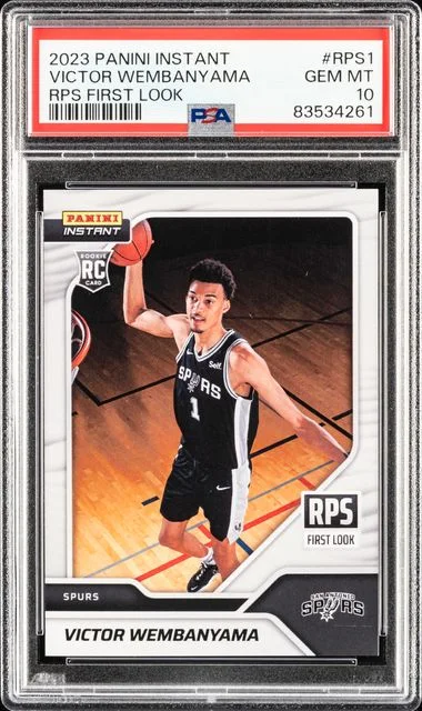 2023 Panini Victor Wembanyama (/16791) Instant RPS First Look #RPS1 card image