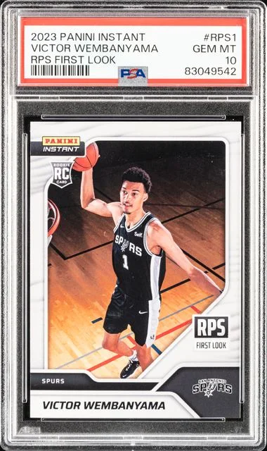 2023 Panini Victor Wembanyama (/16971) Instant RPS First Look #RPS1 card image