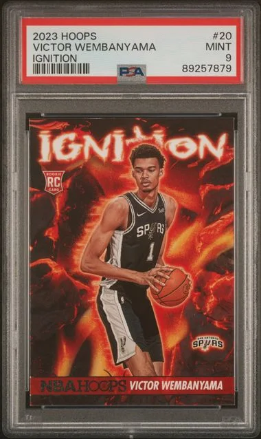 2023 Panini Victor Wembanyama NBA Hoops Presentations #20 card image