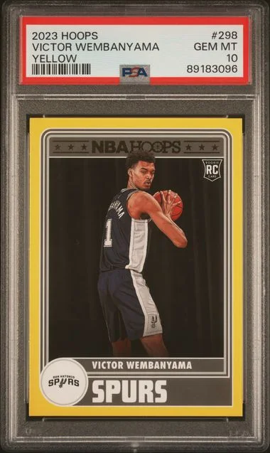 2023 Panini Victor Wembanyama NBA Hoops #298 card image