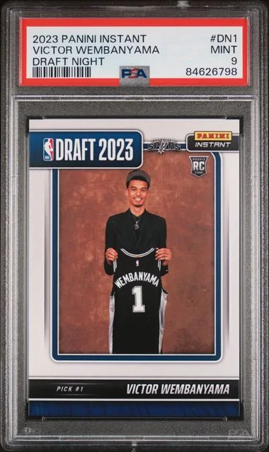 2023 Panini Victor Wembanyama (/31324) Instant Draft Night #DN-1 card image