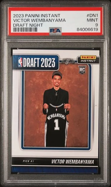 2023 Panini Victor Wembanyama (/31324) Instant Draft Night #DN1 card image