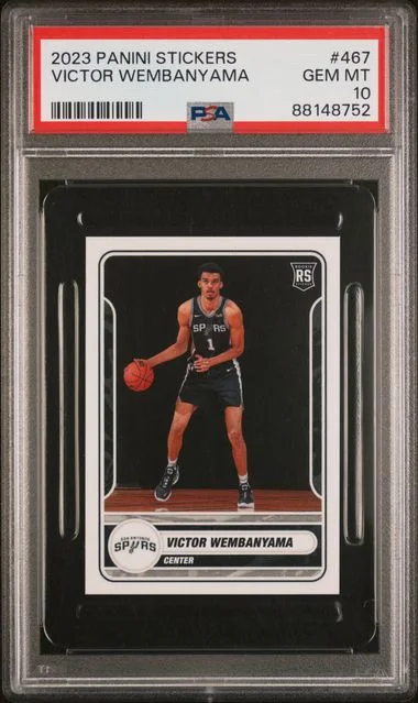 2023 Panini Victor Wembanyama Stickers #467 card image
