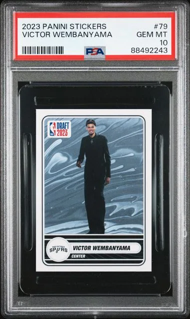 2023 Panini Victor Wembanyama Stickers #79 card image