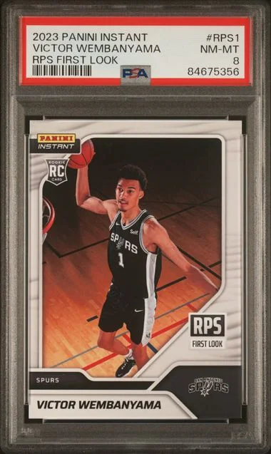 2023 Panini Victor Wembanyama Instant RPS First Look #RPS1 card image