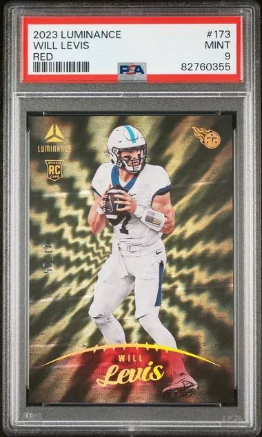2023 Panini Will Levis Luminance Red #173 card image